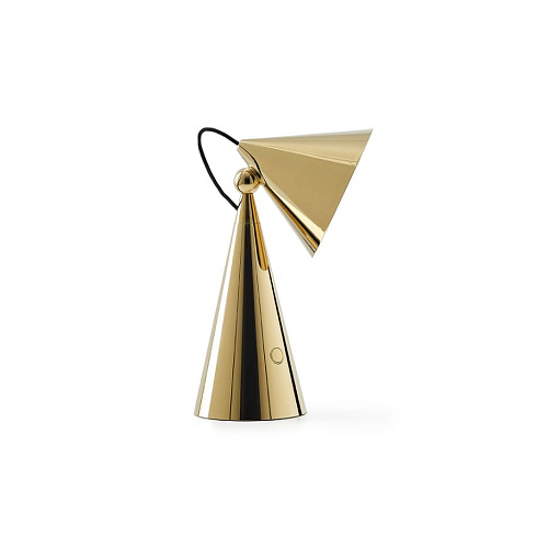 Настольная лампа Tom Dixon Pose Portable Gold Pose POPO01GOUN