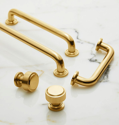 Ручка-скоба Rejuvenation Ansel L.10.2 Aged Brass Ansel 7785225