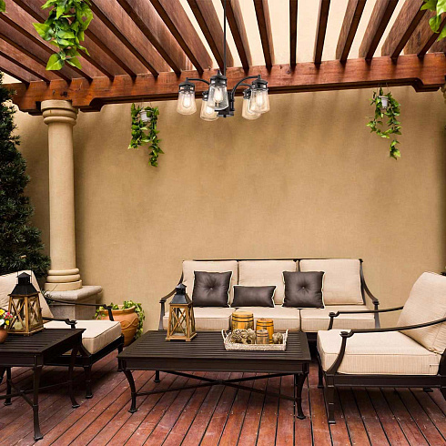 Подвесной фонарь Kichler KL-LYNDON-5P-AZ 