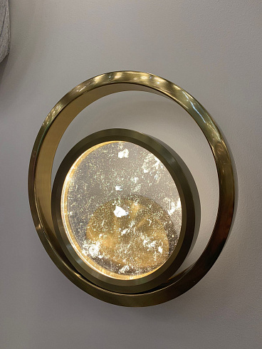 Настенный светильник Delight Collection Moon Light 1A br.gold Moon Light MB8700-1A brushed gold