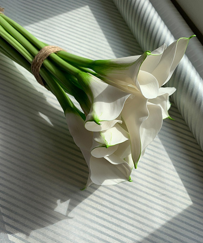 Цветы из холодного фарфора Jardiz Калла белая Calla Калла