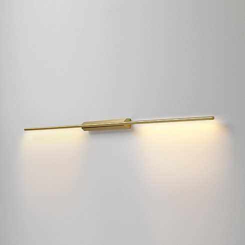 Настенный светильник CVL Luminaires LINK Double reading 130 Satin brass LINK LMLINK130SB