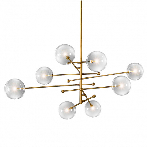 Люстра Delight Collection Globe Mobile 8 brass Globe Mobile KG0835P-8 brass