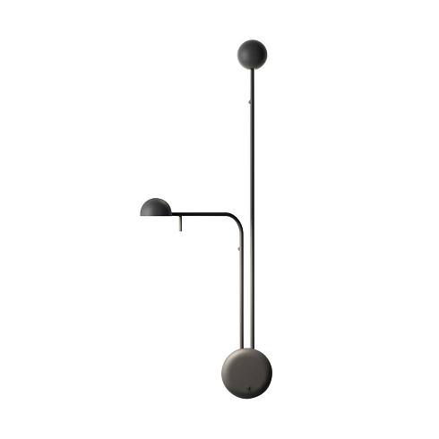 Настенный светильник Vibia Pin 1685 Black Pin 168504/10