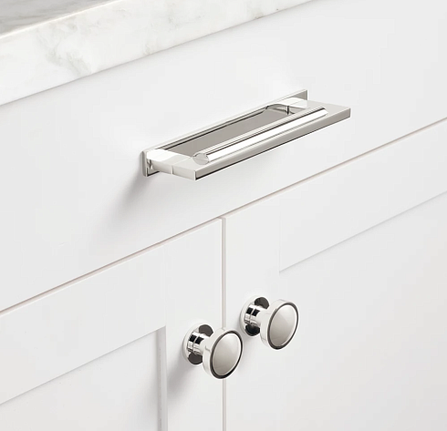 Ручка-скоба Restoration Hardware Anson L.10.2cm Polished Chrome Anson 10113986 CHR