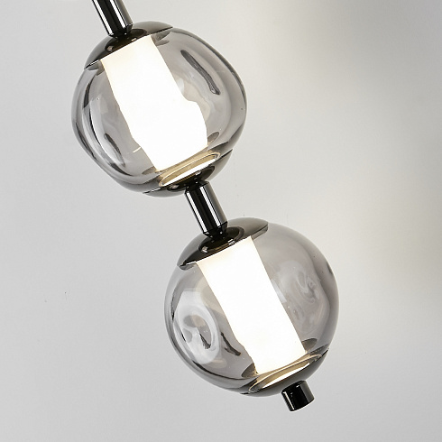 Настенный светильник Delight Collection OB2437 pearl black/smoke OD2437