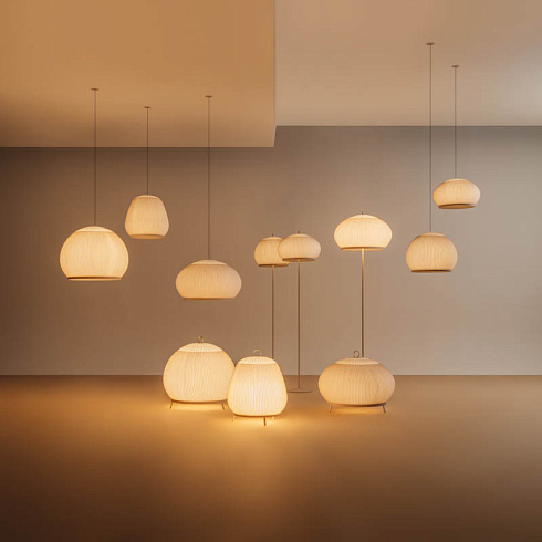 Напольный светильник Vibia Knit 7492 Beige Knit 749224/15