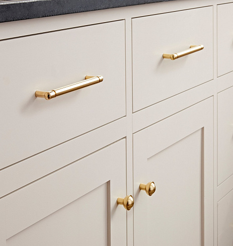 Ручка-скоба Rejuvenation Greenwich L.15.2 cm Aged Brass Greenwich 7909949