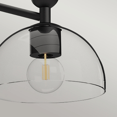 Люстры Alora ALM-JUDE3-MB-CL 