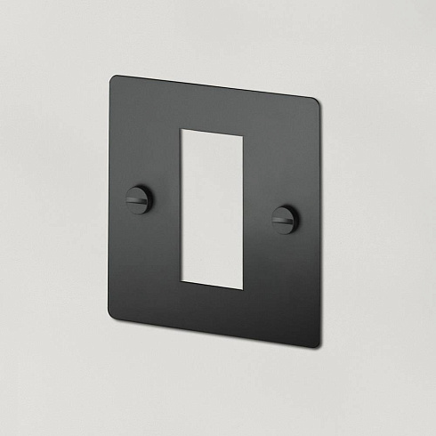 Рамка Buster and Punch 1G, 1 Mod Steel Plates and Modules UK-MG-PL-1M-ST-A