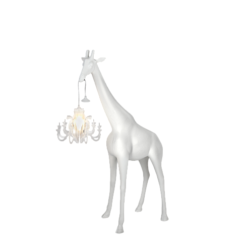 Торшер Qeeboo Giraffe In Love XS W White Giraffe In Love 28001WH-W