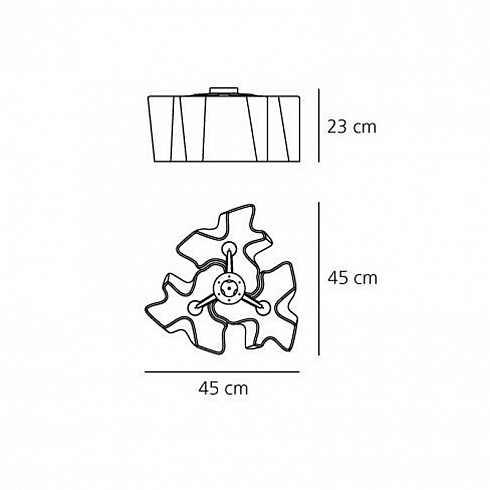 Потолочный светильник Artemide 0693020A Logico