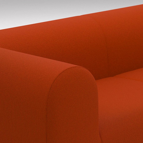 Диван Tom Dixon Plump 2.5 - Configuration 1 - Orange (Kvadrat Hallingdal 0600) Plump PLFS01BLHA0600