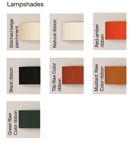 Настенный светильник Santa and Cole Comodin rectangular stitched beige Comodin COMWB01