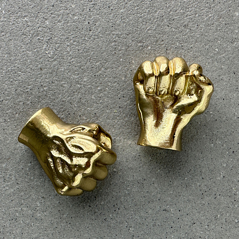 Ручка-кнопка Delight Collection MOS004 brass MOS001