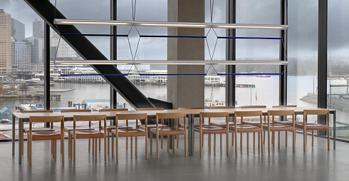 Подвесной светильник A-N-D Tier 150 Vertical Anodized Copper / Amethyst Tier TIE-150-P-AC-AM