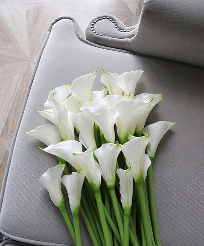Цветы из холодного фарфора Jardiz Калла белая Calla Калла