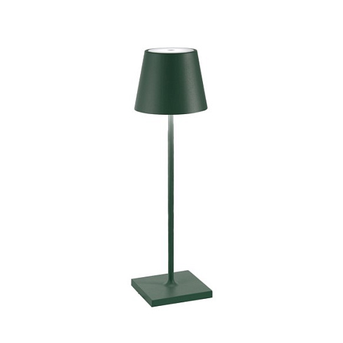 Настольная лампа Zafferano Poldina Dark green Poldina LD0340M3