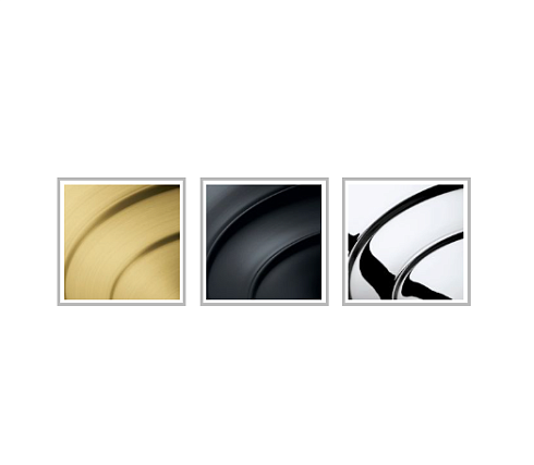 Ручка-кнопка Rejuvenation Round Dish Polished Chrome  Dish 6890369
