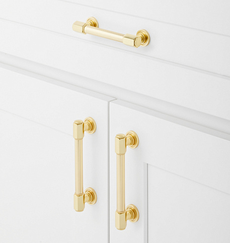 Ручка-скоба Rejuvenation Hassalo L.10.2 Aged Brass Hassalo 2465533 (C106308)