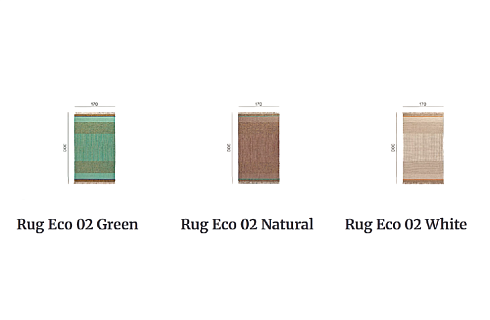 Уличный ковер Gervasoni Eco 02  Eco Eco 02 Natural