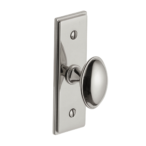 Ручка-кнопка Rejuvenation Lennox L.6.4cm Backplate Polished Nickel Lennox 6817789