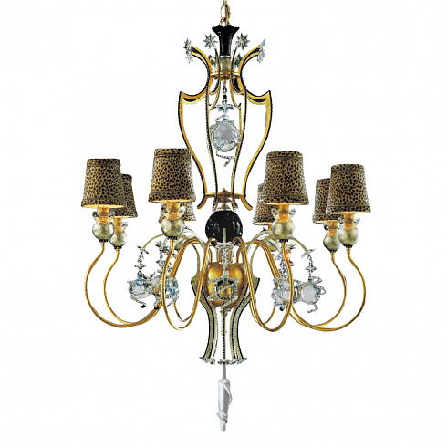 Люстра Schonbek 53508-22 H Leopard Tango