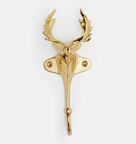 Крючок Rejuvenation Moose Brass Animal 2665929 (C7583)