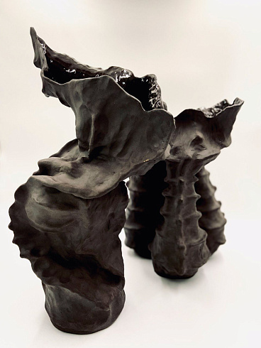 Ваза Katya Berlin BlackClay 05 Black Clay BERLIN05