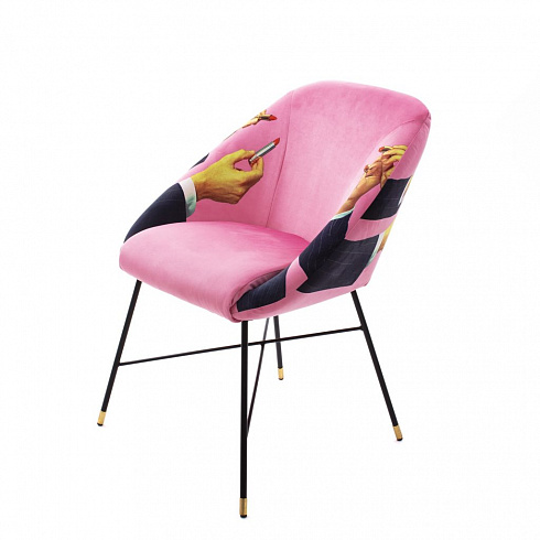 Обеденный стул Seletti Lipsticks Pink Toiletpaper Furniture 16044