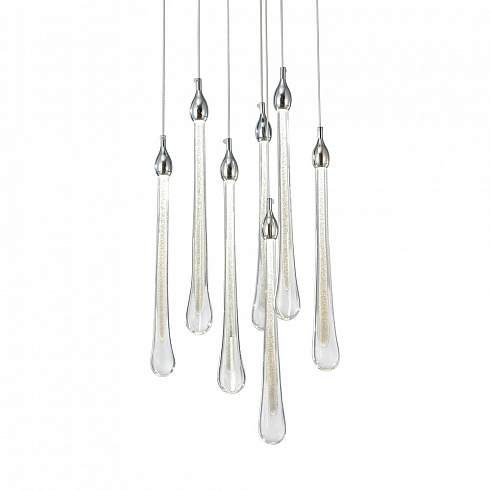 Подвесной светильник Delight Collection Teardrop 7 chrome Teardrop OM801670-7-CH