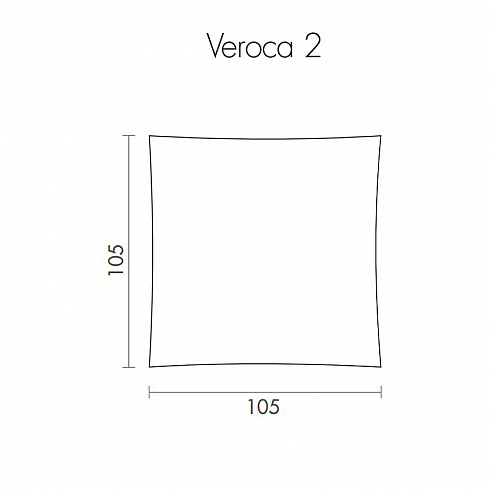Потолочный светильник B.lux Vanlux Veroca 2 Elect. (G13) Yellow Veroca Veroca 2 Elect. (G13) 