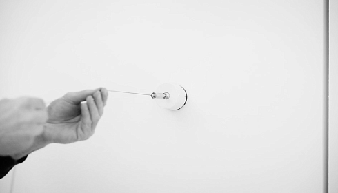 Крепление Davide Groppi OHM Tie rods Matt White 2 Pieces  OHM 1A3020300.00.00
