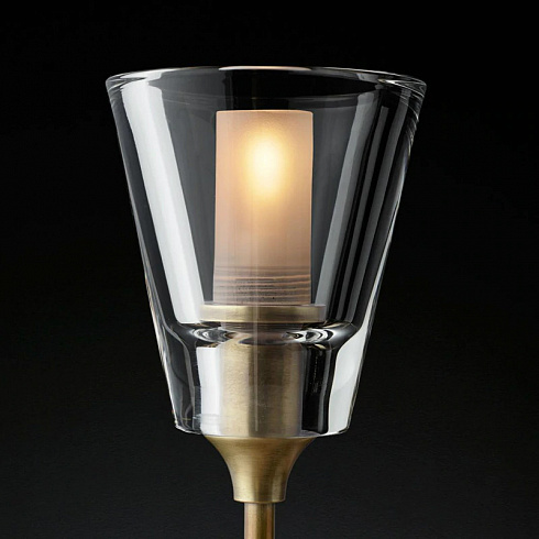 Настенный светильник Delight Collection Torche De Verre 1 light gold Torche De Verre 8614W/D gold