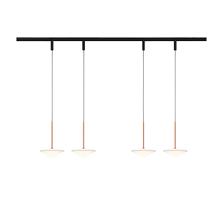 Bind Black 300cm 2700К On/Off, Push, 1-10V, DALI-2, Casambi