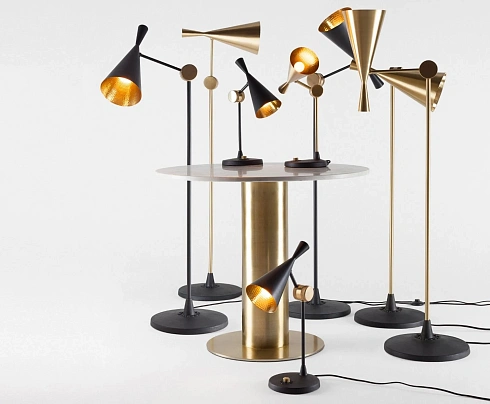 Настольная лампа Tom Dixon Beat Black LED Beat BLT11BK-TUN01M1