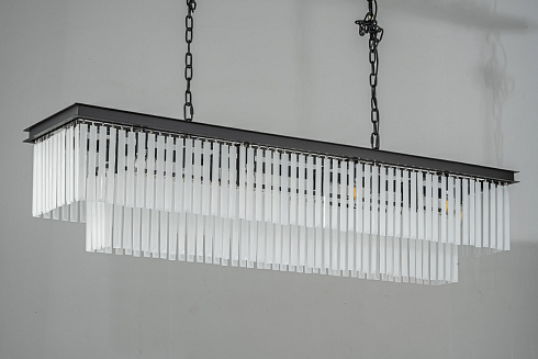 Люстра Delight Collection Odeon 12C/P black/frost 1920s Odeon KR0387P-12C/P black/frost