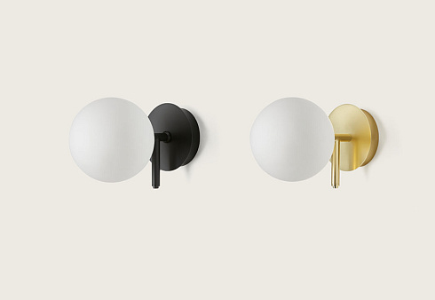 Настенный светильник Aromas del Campo Atom Matt Brass Atom A1214+Matt Brass