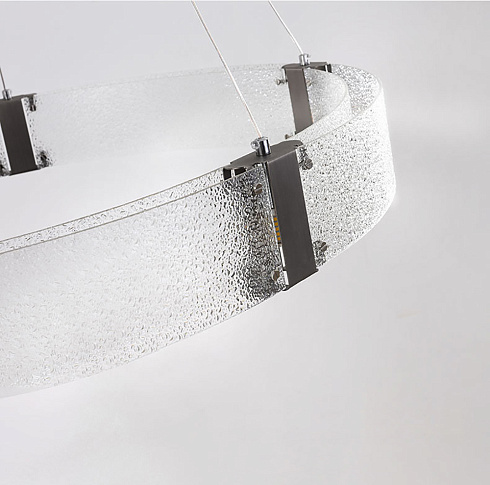 Подвесной светильник Delight Collection D8028P/R/D800 black/clear Parallel Ring Подвесной светильник Delight Collection D8028P/R/D800 black/clear Parallel Ring