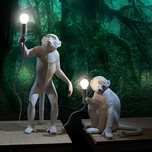 Настольная лампа Seletti Monkey Lamp Outdoor Standing Monkey Lamp 14926