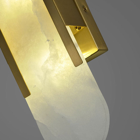 Настенный светильник Delight Collection F037/S gold/white Wall lamp