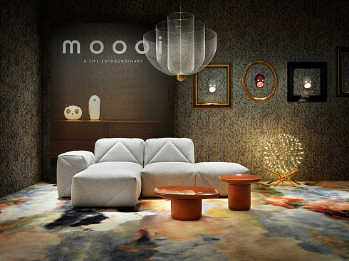 Диван Moooi BFF BFF BFF Sofa Vesper Silver