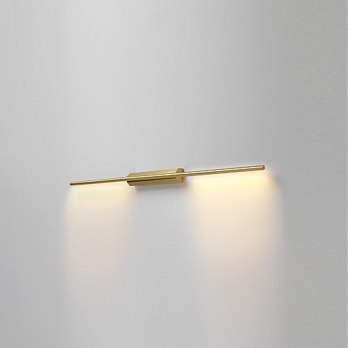 Настенный светильник CVL Luminaires LINK Double reading 61 Satin brass LINK LMLINK061SB