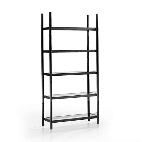Стеллаж Midj Siena 80 black/fume Siena Siena composition 80х170 cm