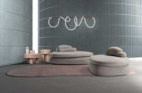 Диван Dienne Salotti Petra 5400 Noce Views