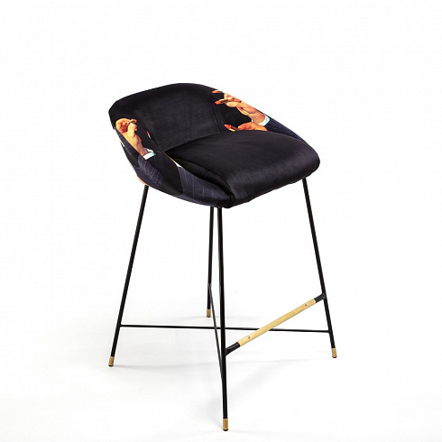 Барный стул Seletti Black Lipsticks Toiletpaper Furniture 16175