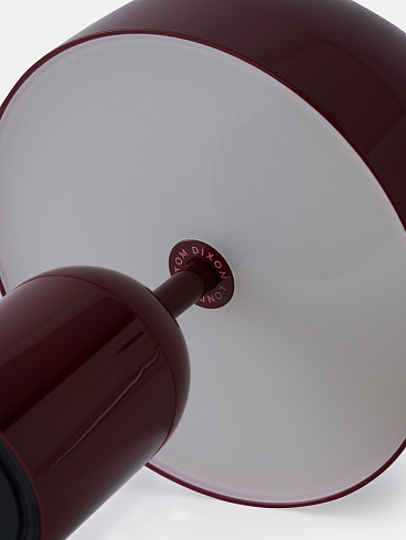 Настольная лампа Tom Dixon Bell Portable v2 Burgundy Bell BEPO11BUUN