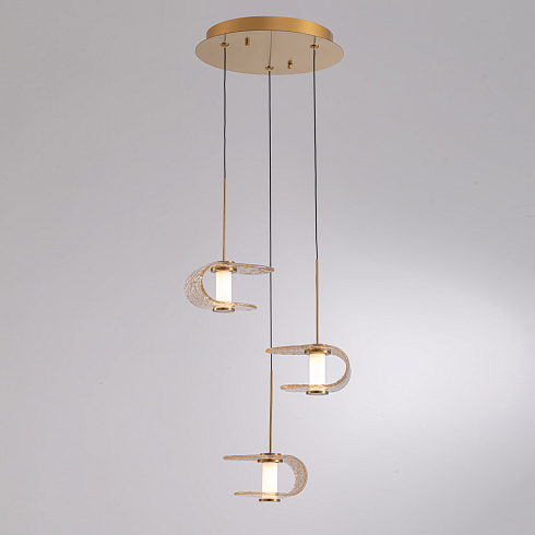 Подвесной светильник Delight Collection MD24020901-3A gold/cognac MD24020901