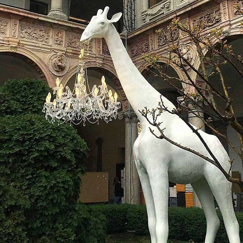 Уличный светильник Qeeboo Giraffe in Love M White Giraffe in Love 19004WH