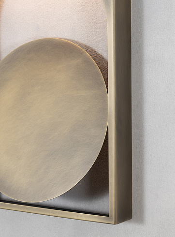 Настенный светильник Hind Rabii Segno Orbitale Brass Segno 20900